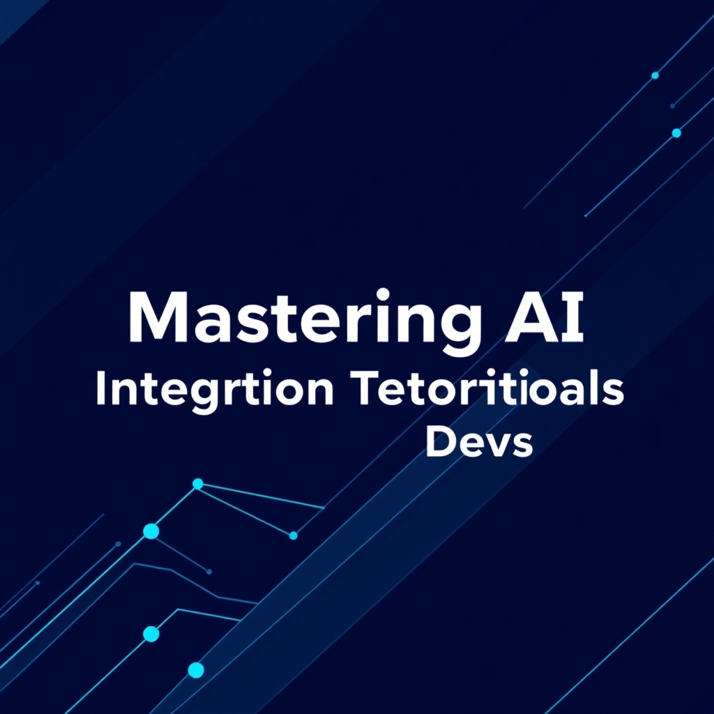 Mastering AI API Integration Tutorials for Devs